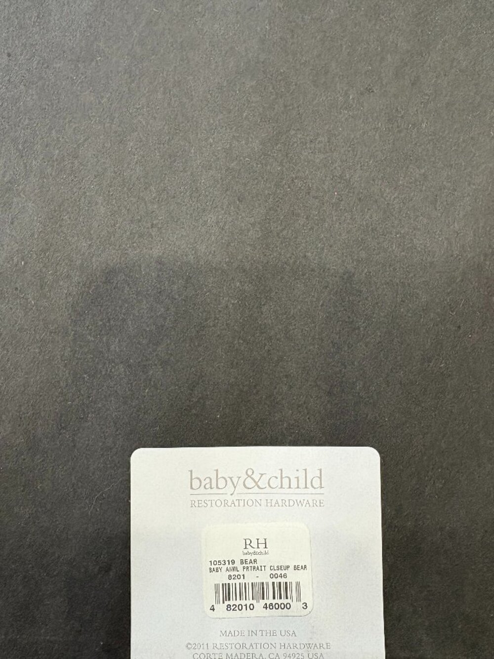 Restoration Hardware Baby Animal Portraits Set